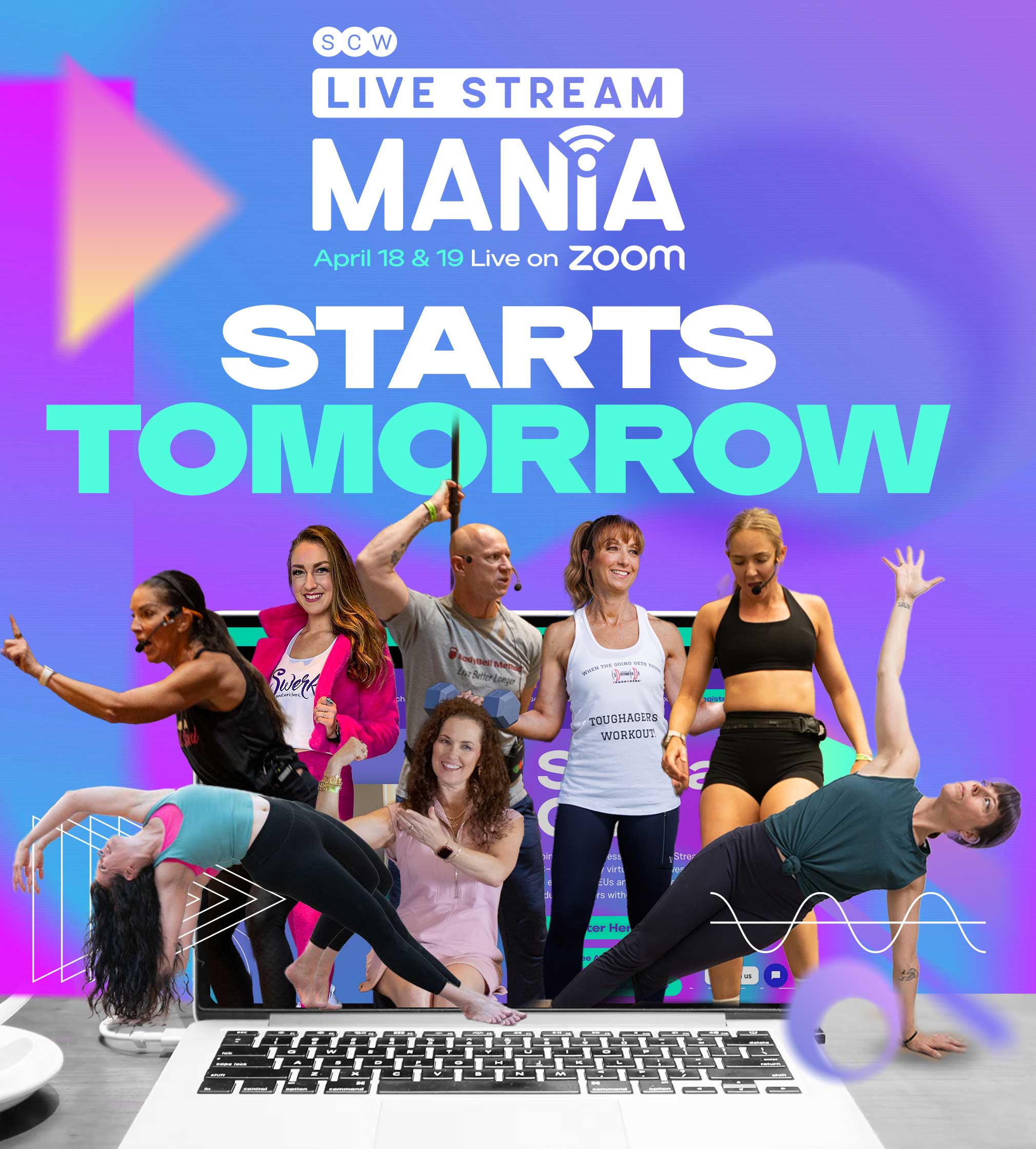 SCW Fitness social ad