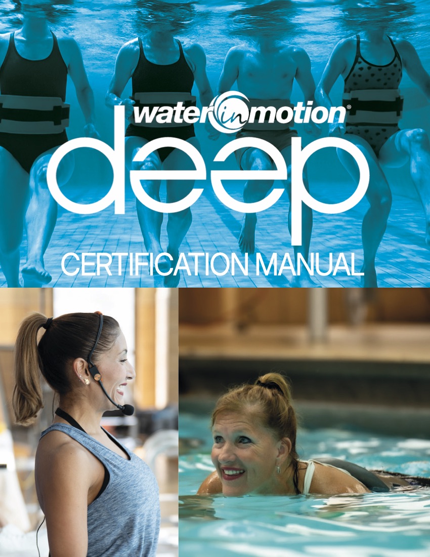 Water in Motion Deep certification manual cover