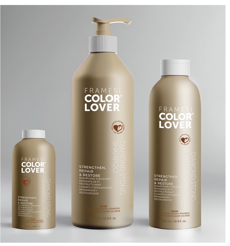Gold and white Color Lover bottle concepts